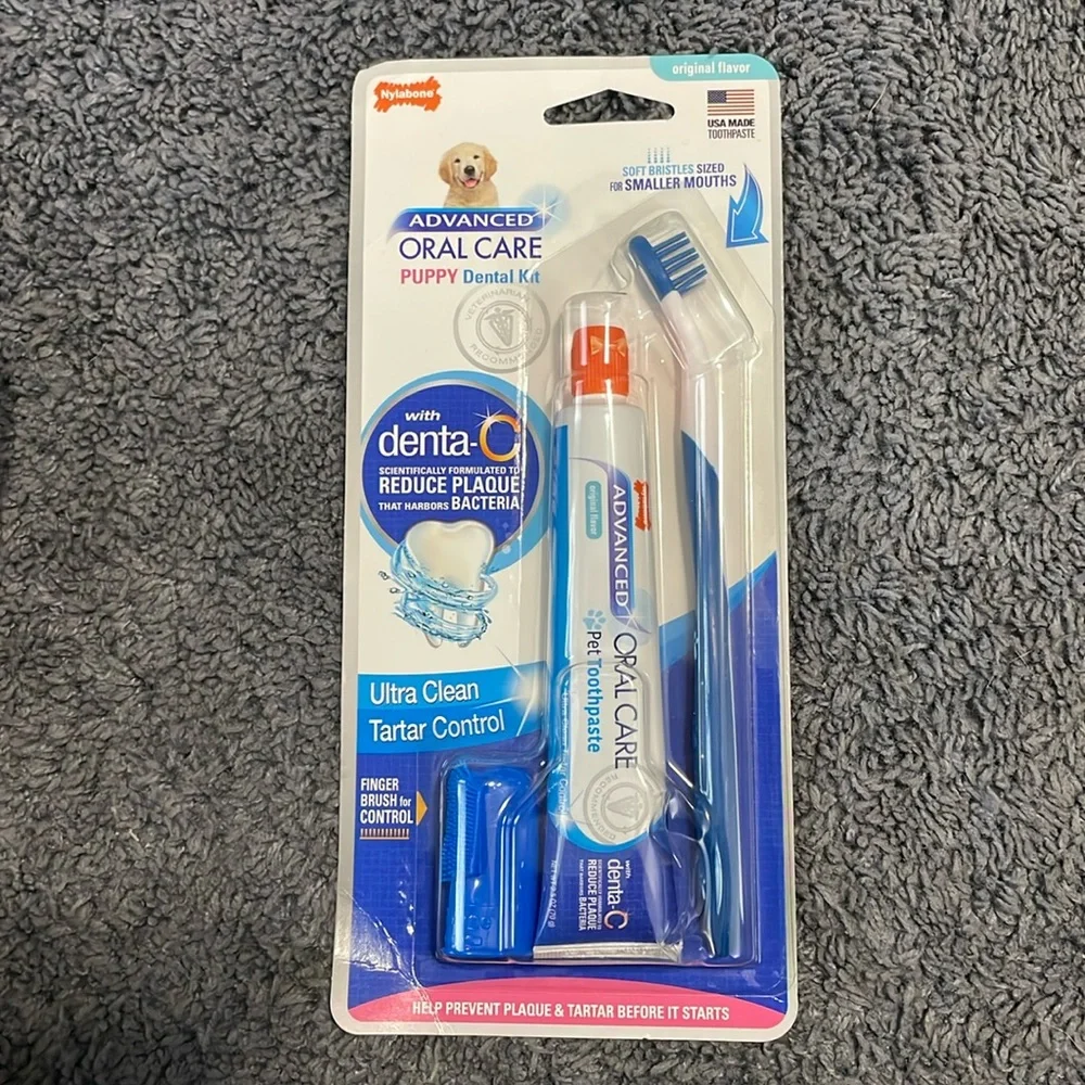 NWT Advanced Oral Care puppy dental kit